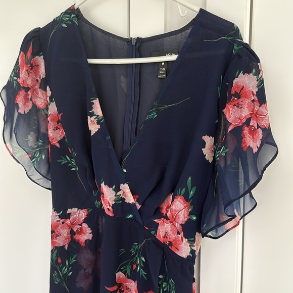 Aqua Dresses & Skirts - Floral lined dress by Aqua for Bloomingdales